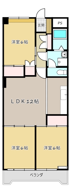 新規物件情報！！　桜新町ハイツ405号室